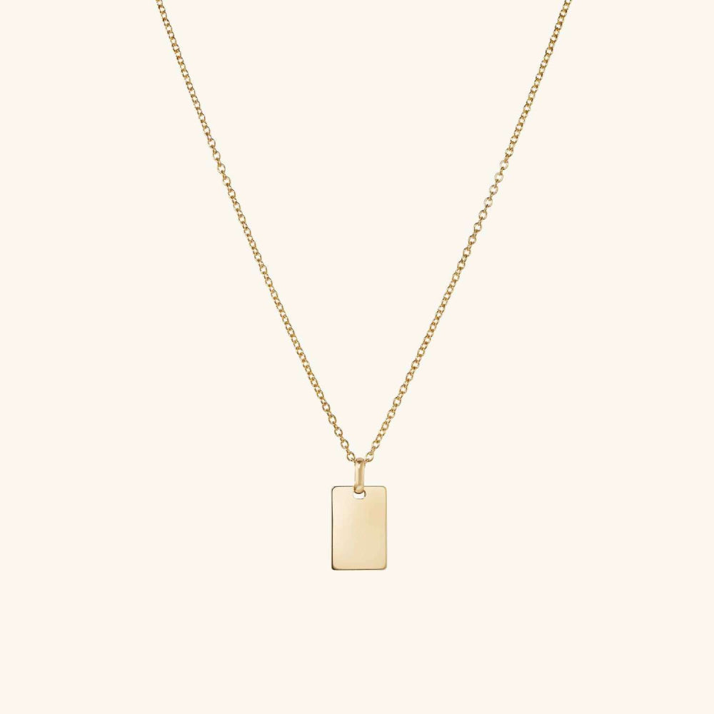 Chain Tag Necklace