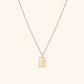 Chain Tag Necklace