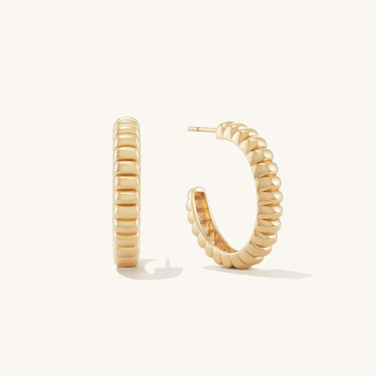 Large Charlotte Hoops