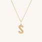 Letter Pendant Necklace