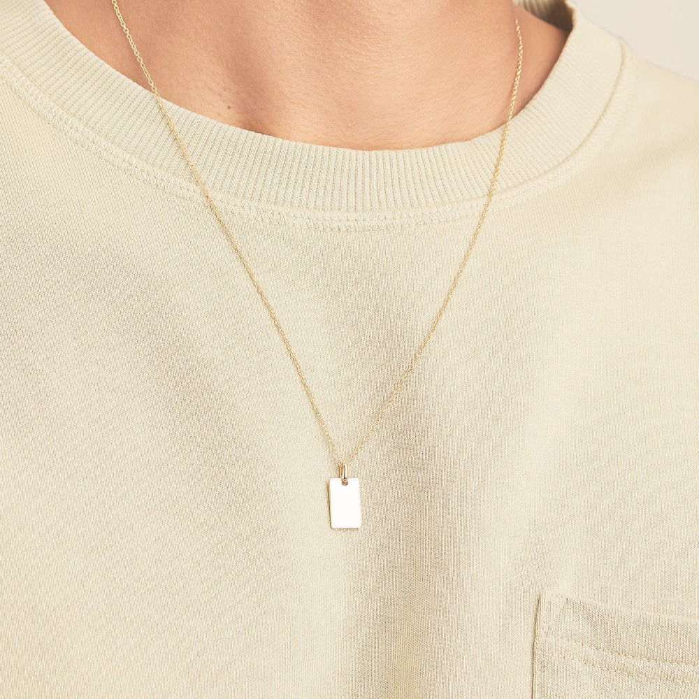 Chain Tag Necklace