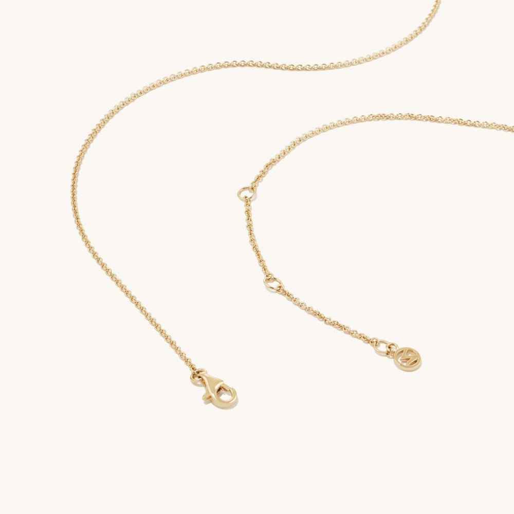 Letter Pendant Necklace